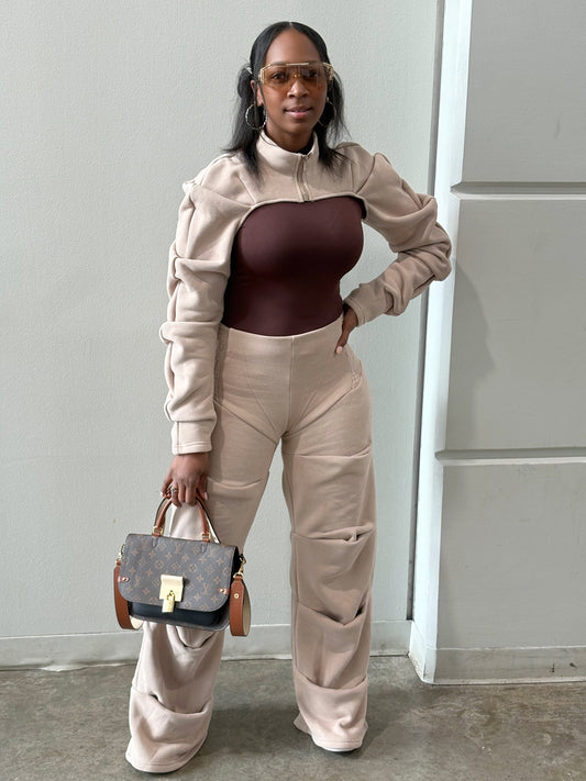 Mocha Stacked Sass Duo