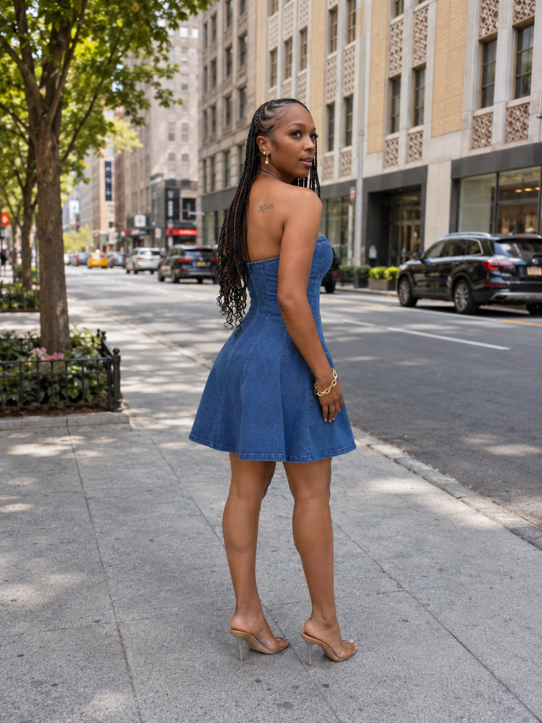 Power Move Mini Dress (Available in two colors)