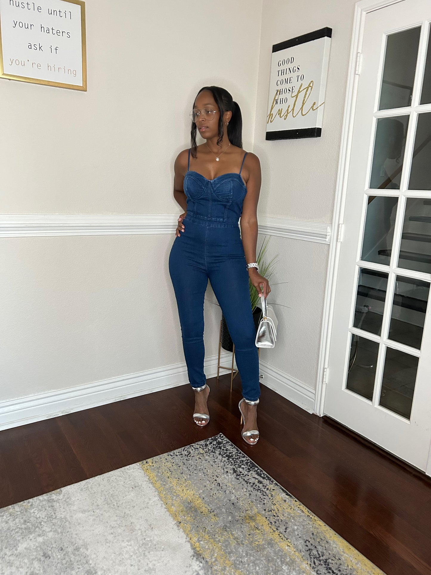 Denim Fine Jumpsuit