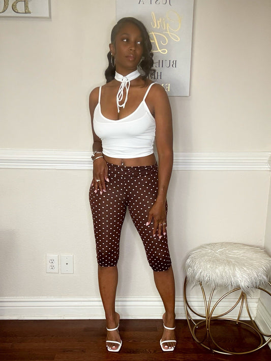Dot Me Up Capri Leggings