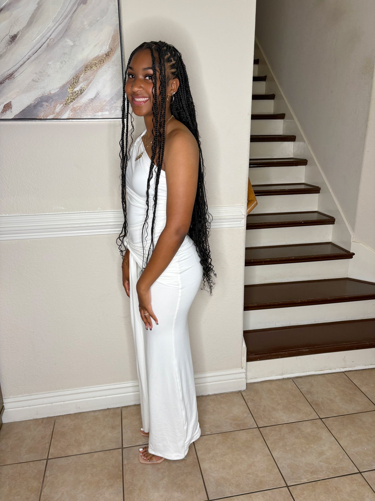 Angel Aura Maxi Dress